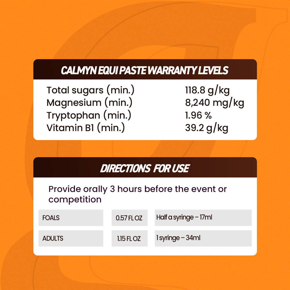 Organnact Calmyn Equi Paste Horse Supplement